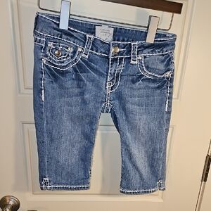 L.A. Idol-Women's Studded Blue Jean Shorts SIZE 3